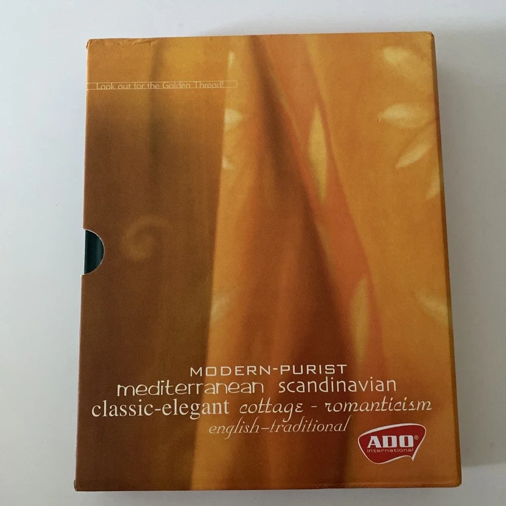 2004 ADO Int'l, 50th Anniversary Book, modern Scandinavian drapery design